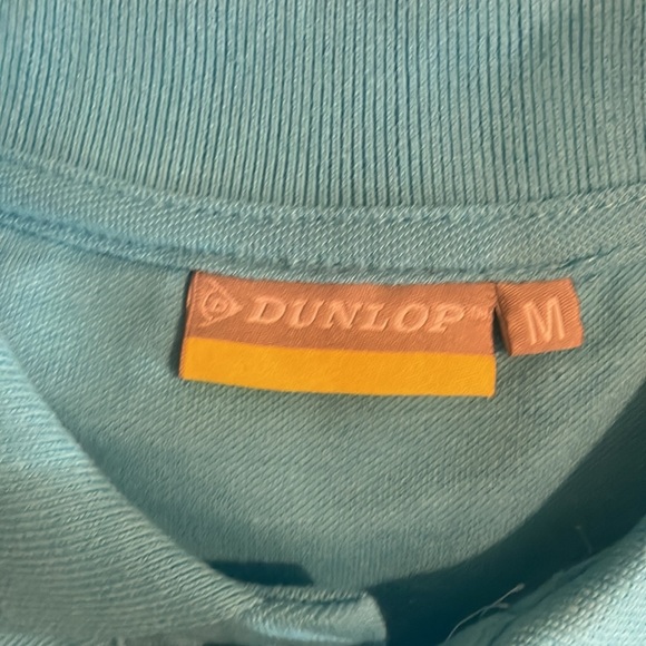 NWOT Dunlop Blue Polo Shirt Size Medium - Picture 11 of 12